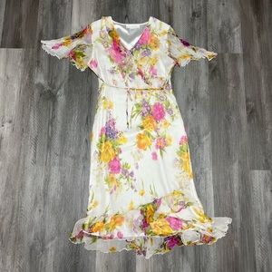 Vintage floral dress